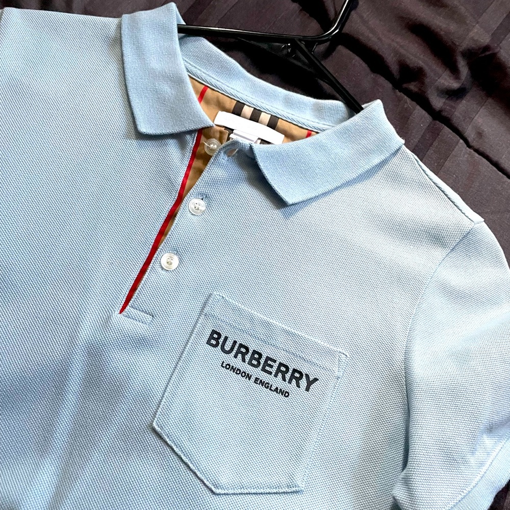 Boys Burberry Polo